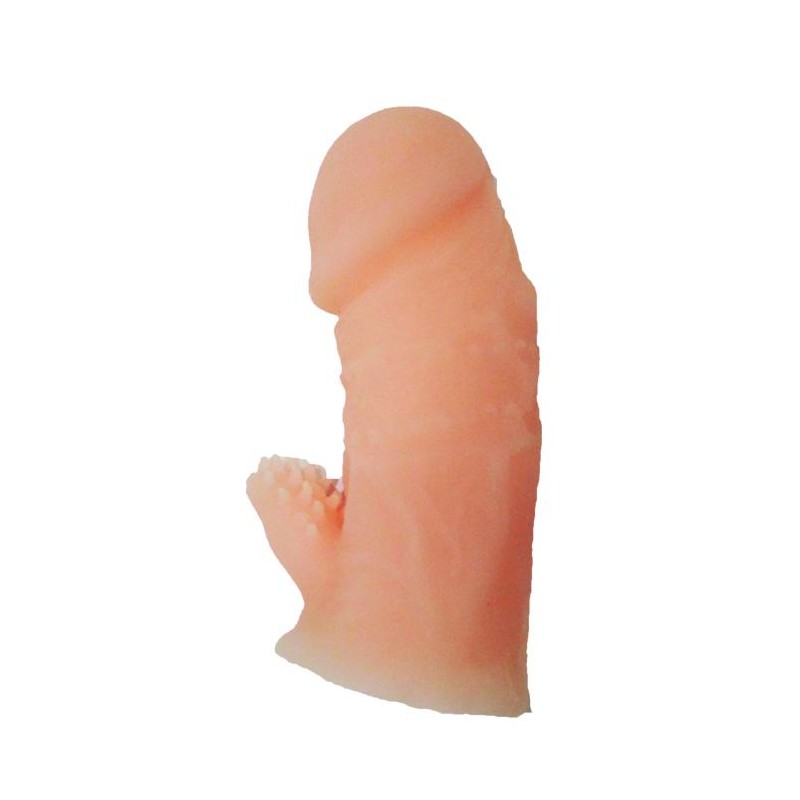 Wolftooth Klitoral Uyarıcılı Penis Kılıfı